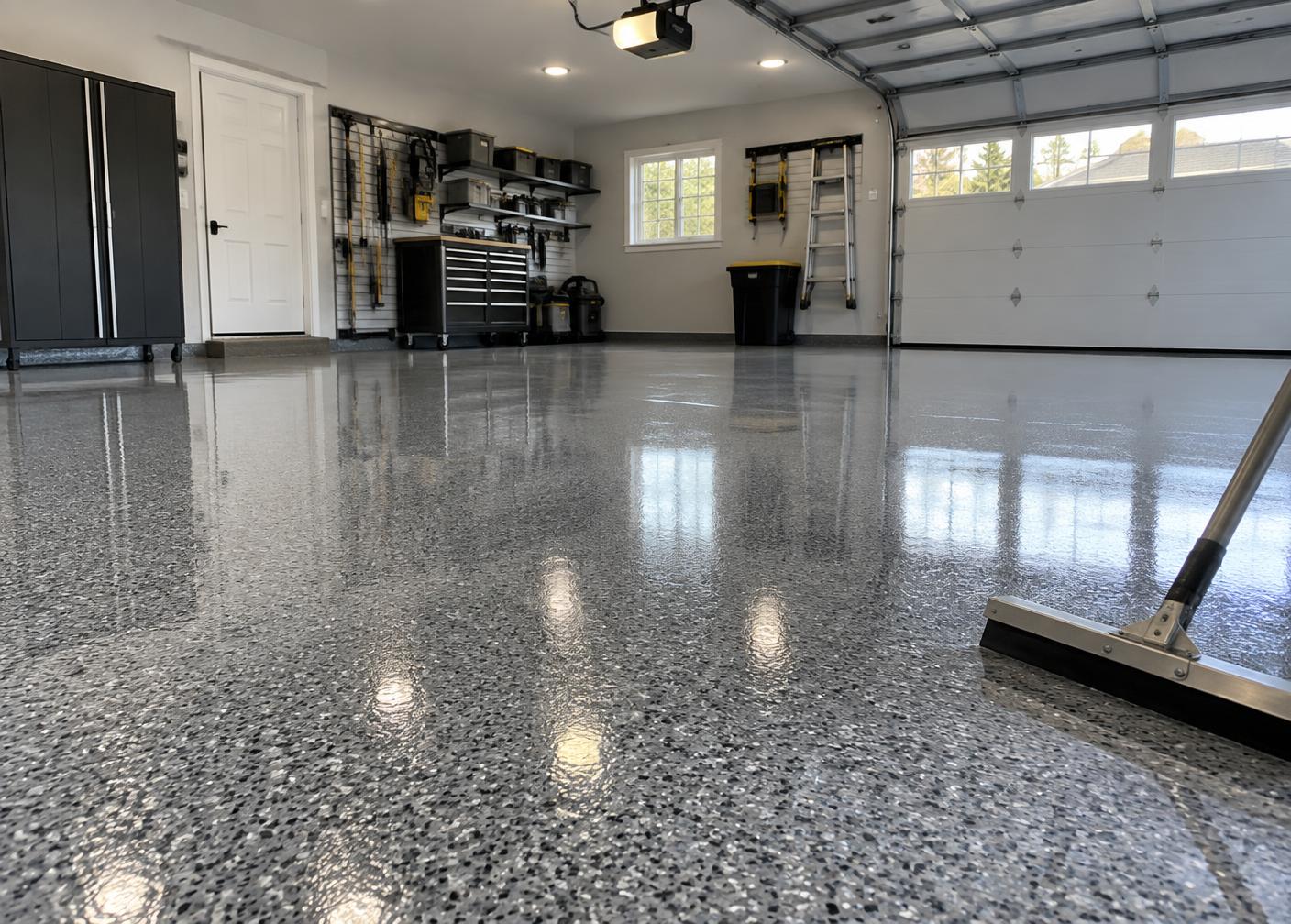 Epoxy Flooring work in progress